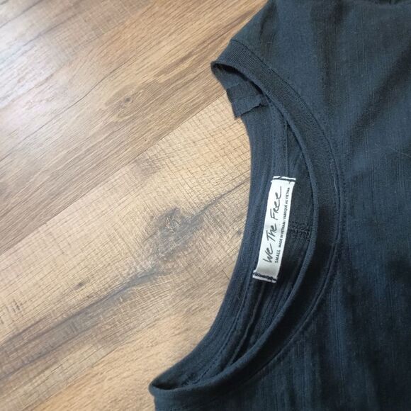 Free People Natasha Tee in Black - Picture 9 of 10